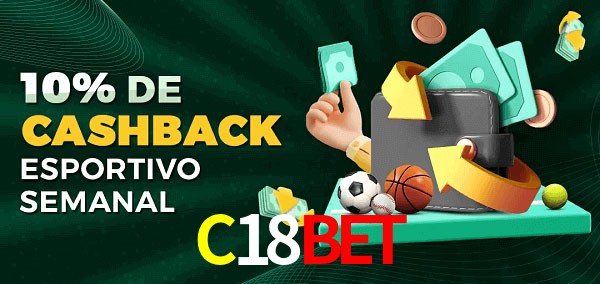 10% de bônus de cashback na C18BET